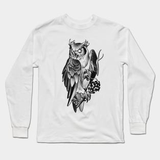 Owl Key Keeper Long Sleeve T-Shirt